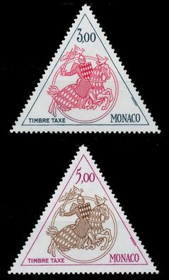 MONACO Portomarken Nr 77-78 postfrisch SF1134A