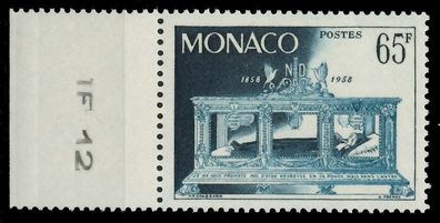 MONACO 1958 Nr 600 postfrisch SRA X3BA77E