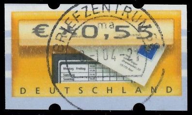 BRD BUND Automatenmarken 2002 Nr ATM 5-1-0055R X3CD14A