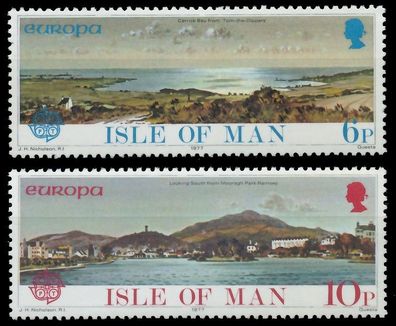 ISLE OF MAN 1977 Nr 95-96 postfrisch S1773B2