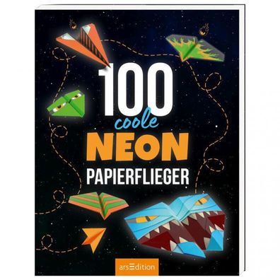 100 coole Neon-Papierflieger