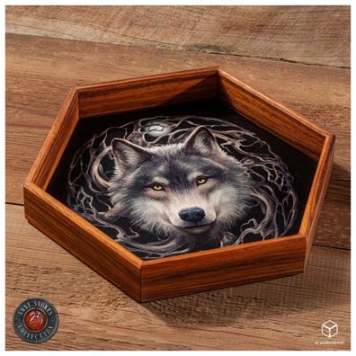 Anne Stokes - Dice Tray - Night Forest