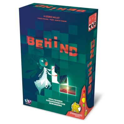 Behind
