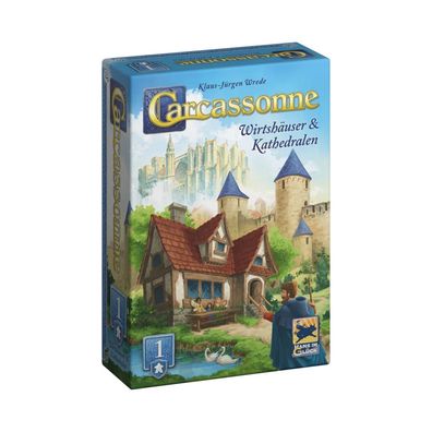 Carcassonne – Wirtshäuser/Kathedralen - 1. Erweiterung - deutsch