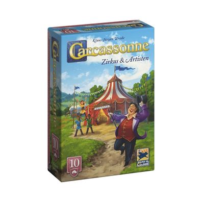 Carcassonne – Zirkus/Artisten - 10. Erweiterung - deutsch