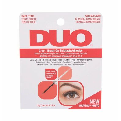 Duo 2 in 1 Pinsel auf Striplash Kleber Lepidlo Na Umele Rasy Se Steteckem 5 G