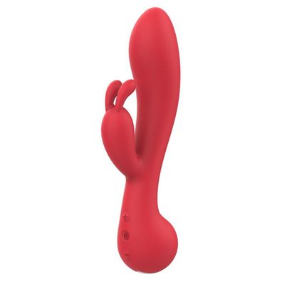 Amour Vibe Camille Hasenvibrator mit 2 Motoren Rot