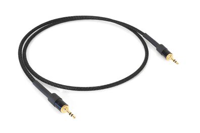 Viablue EPC-4 - HighEnd Klinkenkabel - 3,5mm Stecker - Stereokabel - Black