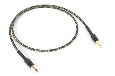 Viablue EPC-4 - HighEnd Klinkenkabel - 3,5mm Stecker - Stereokabel - Orange