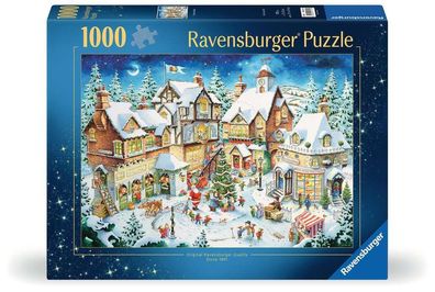 Ravensburger Puzzle 12001271 - Weihnachtsdorf - 1000 Teile Puzzle für Erwachsene und