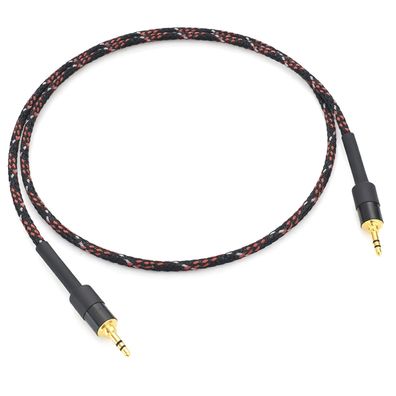 Viablue EPC-4 - HighEnd Klinkenkabel - 3,5mm Stecker - Stereokabel - Red