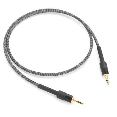 Viablue EPC-4 - HighEnd Klinkenkabel - 3,5mm Stecker - Stereokabel - Silver