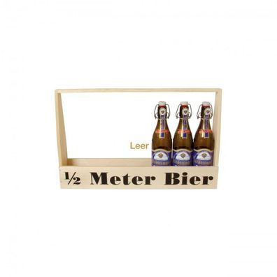1-2 Meter Bier -leer