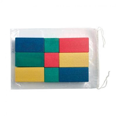 18 Bauklötze - bunt - 50mm