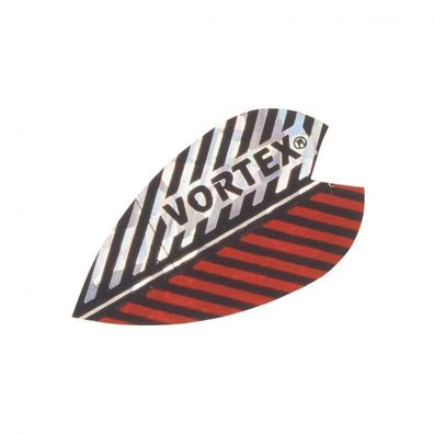 3 x Fly Vortex X 3 - rot-silber - Aluminium-Beschichtung