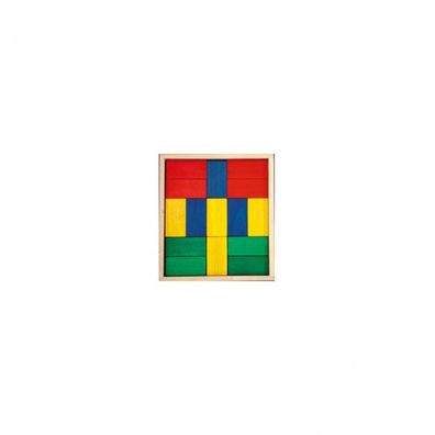 30 Bausteine im kleinen Kasten - bunt - 50mm
