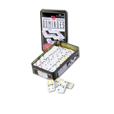 9er Domino in Metalldose