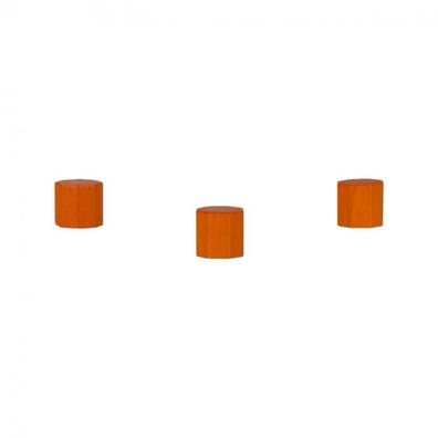 Achteckstein Ocean - 10x10mm - orange