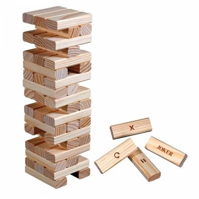 Action Tower - verflixter Turm - Wackelturm - Höhe 27cm