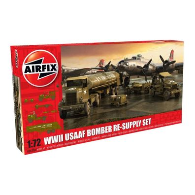 Airfix - WWII USAAF Bomber - Resupply Set - 1:72 - 200 Teile