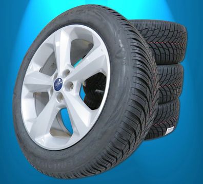 Winterräder Satz Ford Edge Firestone WHawk4 235 55 19 original Alu mit RDKS sil