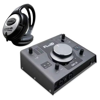 Fluid Audio Interface SRI-2 Interface und Monitor-Controller mit Kopfhörer