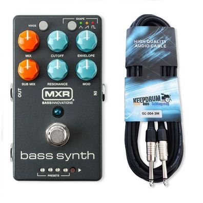 MXR Effektgerät MB301 Bass Synthesizer Pedal mit Kabel