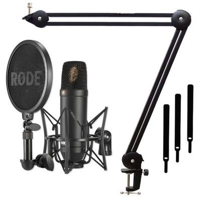 Rode Mikrofon NT1-Kit Studio-Mikrofon mit Gelenkarm