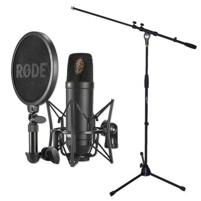 Rode Mikrofon NT1-Kit Studio-Mikrofon mit Mikrofonstativ