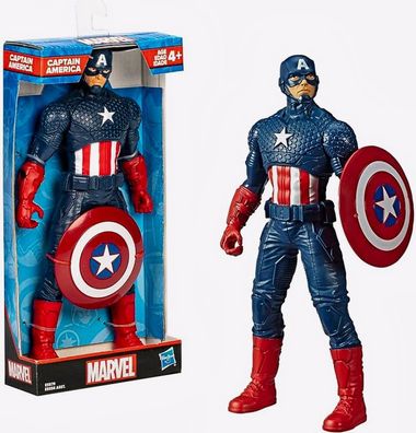 Captain America Figur Actionfigur Steve Rogers 24 cm Beweglich Marvel Hasbro