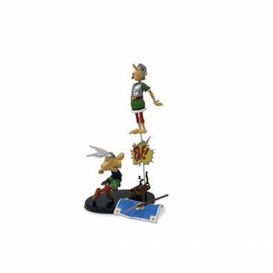 Asterix mit Sprechblase - PAF! - französisch