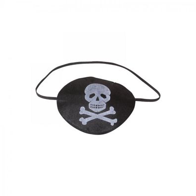 Augenklappe mit Totenkopf
