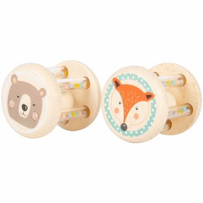 Babyrasseln Tiere Pastell