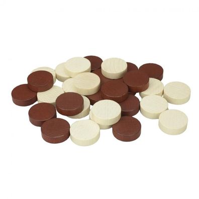 Backgammon-Spielsteine - Ersatz- oder Austauschset - 23 mm