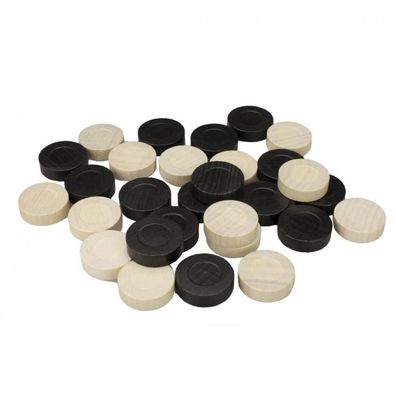 Backgammon-Spielsteine - Ersatz- oder Austauschset - 28 mm