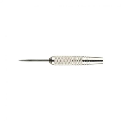 Barrel fÃ¼r Steeldart mit Metallspitze - Nickel-Silber eloxiert - 19g - 50mm - 3 StÃ