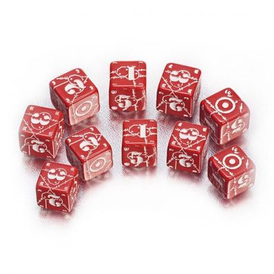 Battle United Kingdom - 10 Stück - W6 - rot und weiss