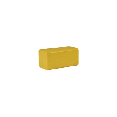 Bauklotz - Rechteck - 50x26x26 mm - gelb