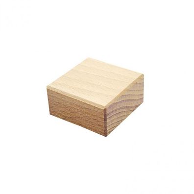 Bauklotz - Stein - natur - 50x50x25mm - 50mm