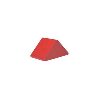 Baustein - Dreieck - 30x47x25 mm - rot
