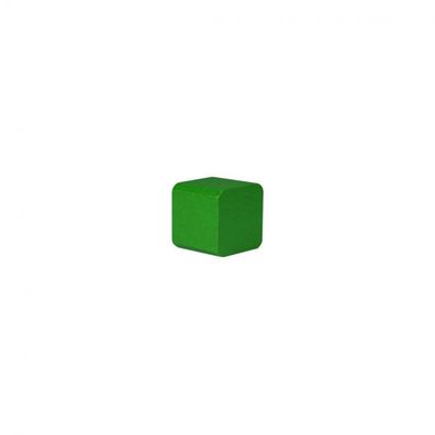 Baustein - Würfel - 25x26x26 mm - grün