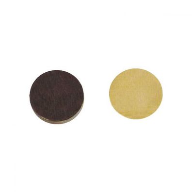BG-Spielsteine - groß - Erle - 35 x 8 mm - braun und natur