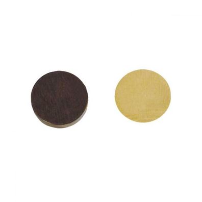 BG-Spielsteine - medium - Erle - 30 x 8 mm - braun und natur