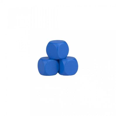 Blankowürfel - 12mm - blau