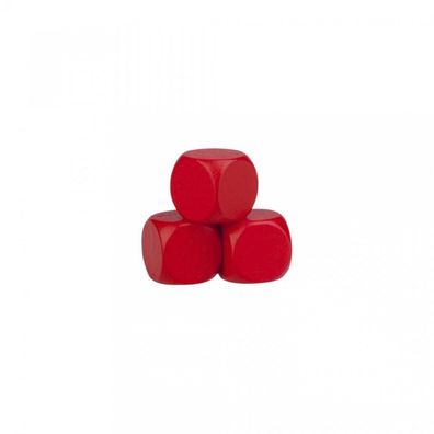 Blankowürfel - 12mm - rot