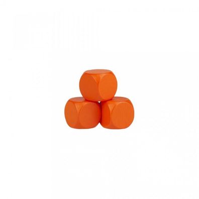 Blankowürfel - 12mm - orange