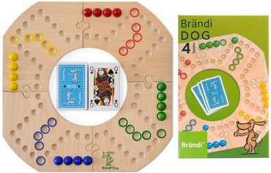 Brändi Dog Spiel - das Kultspiel aus der Schweiz 2-4 Spieler