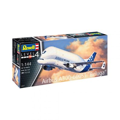Airbus A300-600ST Beluga - 1:144 - 78 Teile
