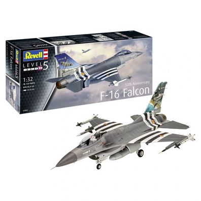 50th Anniversary F-16 Falcon - 1:32 - 150 Teile
