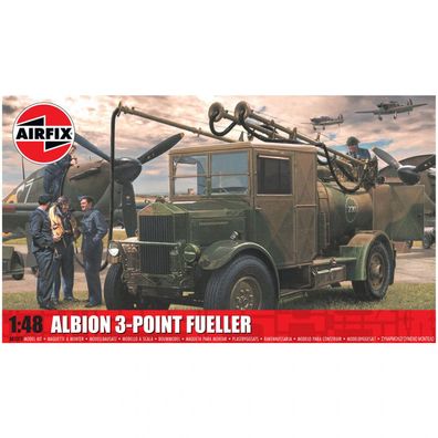 Airfix - Albion 3-Point Fueller - 1:48 - 113 Teile